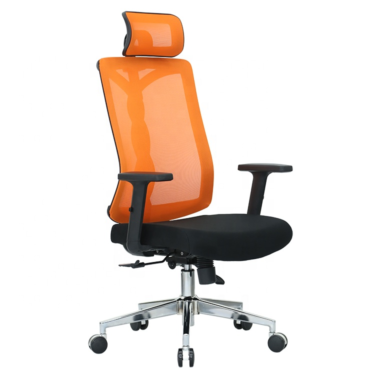 China Manufacturer Mesh Revolving Chair Adjustable Task Ergonomic Swivel Chair for Office