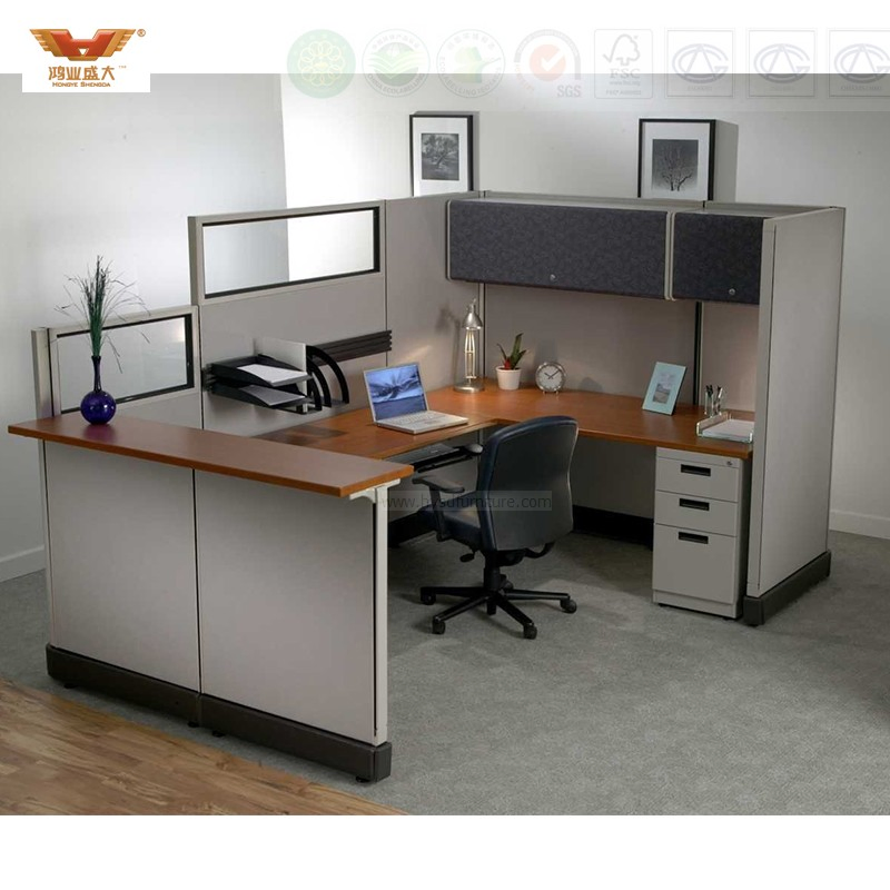 Best Selling Cubicle Workstation Design Modular Office MDF Patition