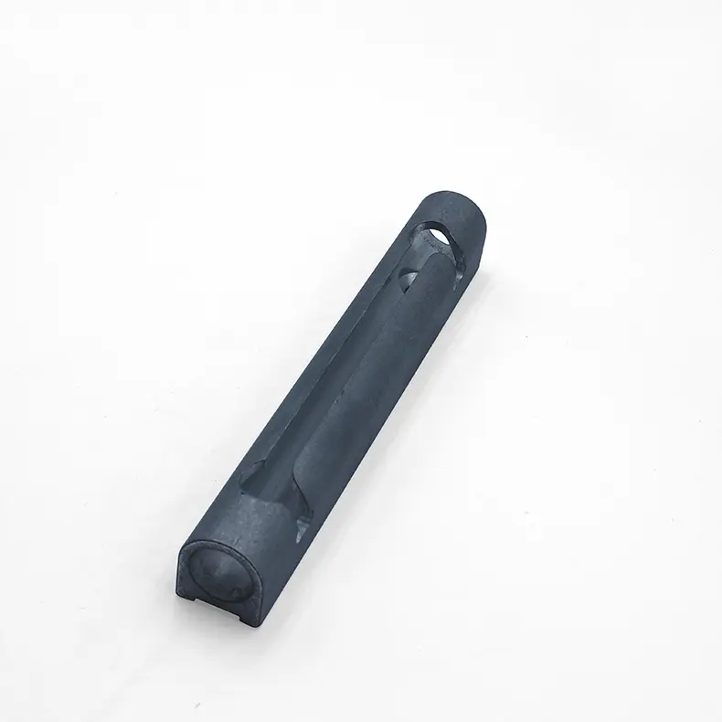 ODM Aluminum part for gate lock-CNC part in 6063-T6 alloy with trembling finish Manufacturer, Factory