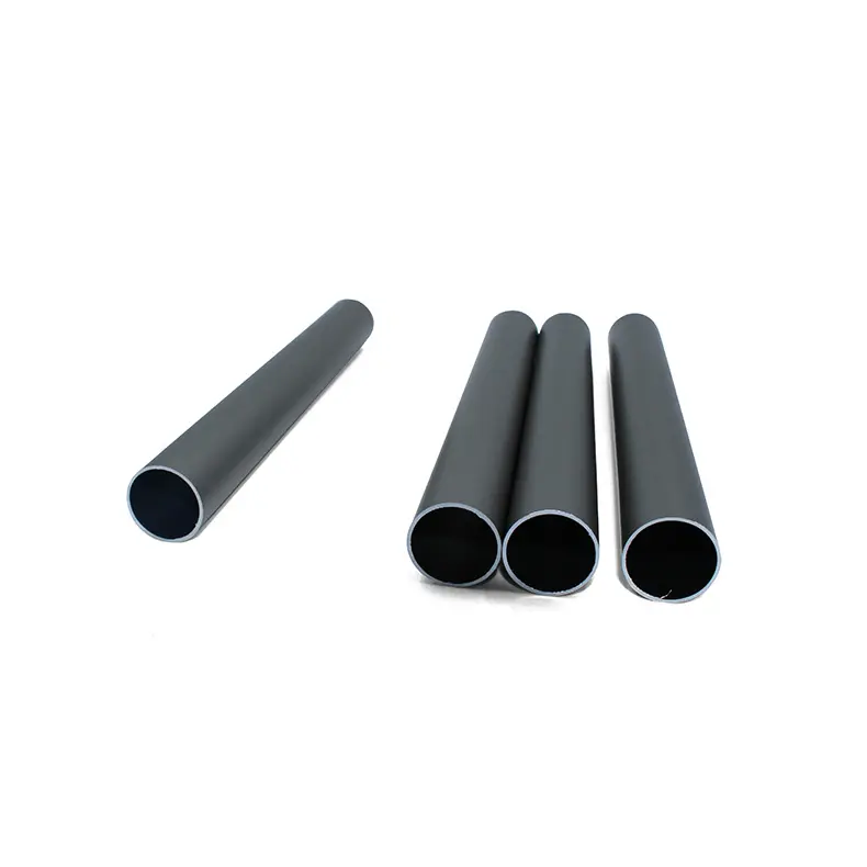 ODM Aluminum tubes in 6063_T5 alloy with sky grey anodize Manufacturer, Supplier