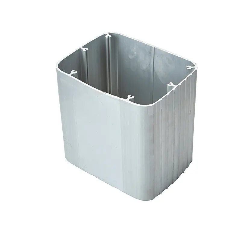 OEM Aluminum case profile for bicycle battery-shaped aluminum tube extrusion in 6063-T5 alloy with natural anodizing Manufacturer, Manufacturers