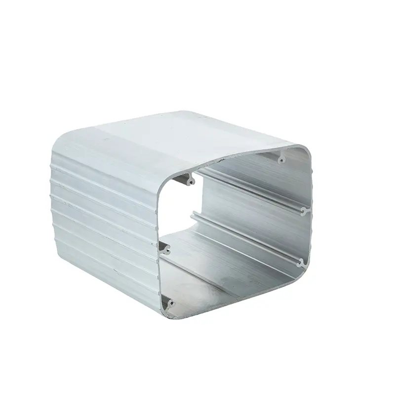 OEM Aluminum case profile for bicycle battery-shaped aluminum tube extrusion in 6063-T5 alloy with natural anodizing Manufacturer, Manufacturers