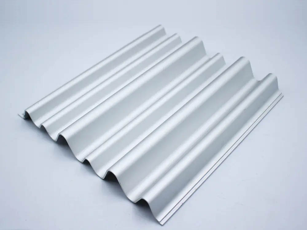 High-Quality Aluminum wave board-aluminum extrusion profile for curtain wall with silver anodize Manufacturers, Pricelist
