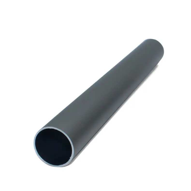 ODM Aluminum tubes in 6063_T5 alloy with sky grey anodize Manufacturer, Supplier