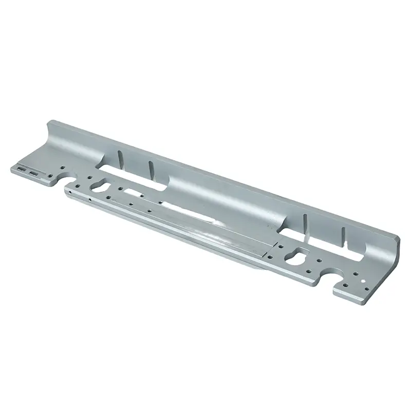 ODM Aluminum part (hanging kit closing type) for metro train door- CNC machining part in 6063-T6 Alloy with glass sand blasting and clear anodize Suppliers, Pricelist