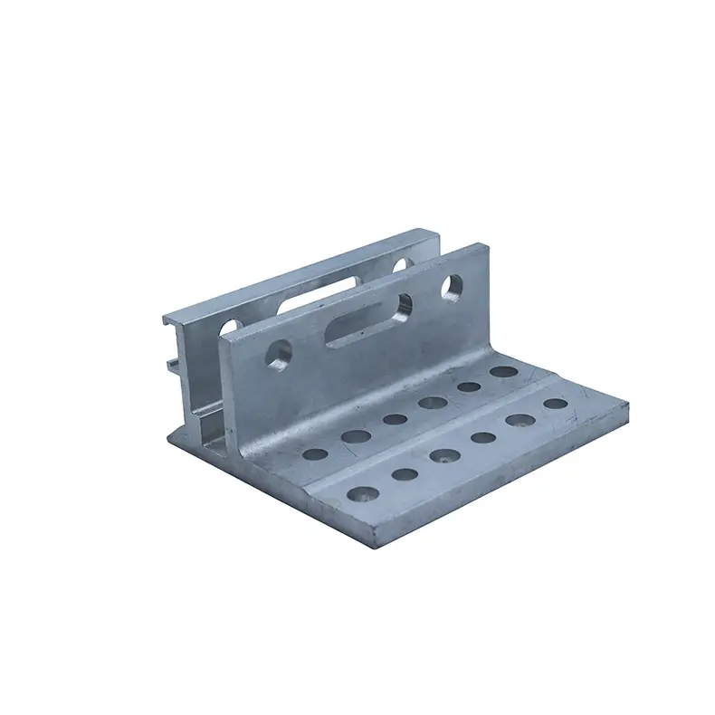 ODM Aluminum machining part for LED light bracket in 6061-T6 alloy Manufacturer, Suppliers