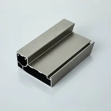 ODM Aluminum profile for furniture with sandblast and champagne anodize Manufacturer, Product
