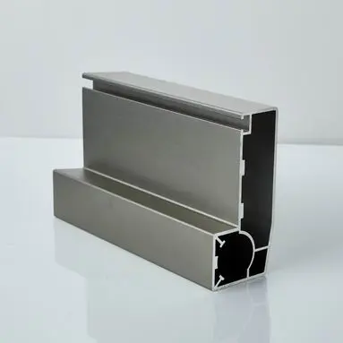 ODM Aluminum profile for furniture with sandblast and champagne anodize Manufacturer, Product