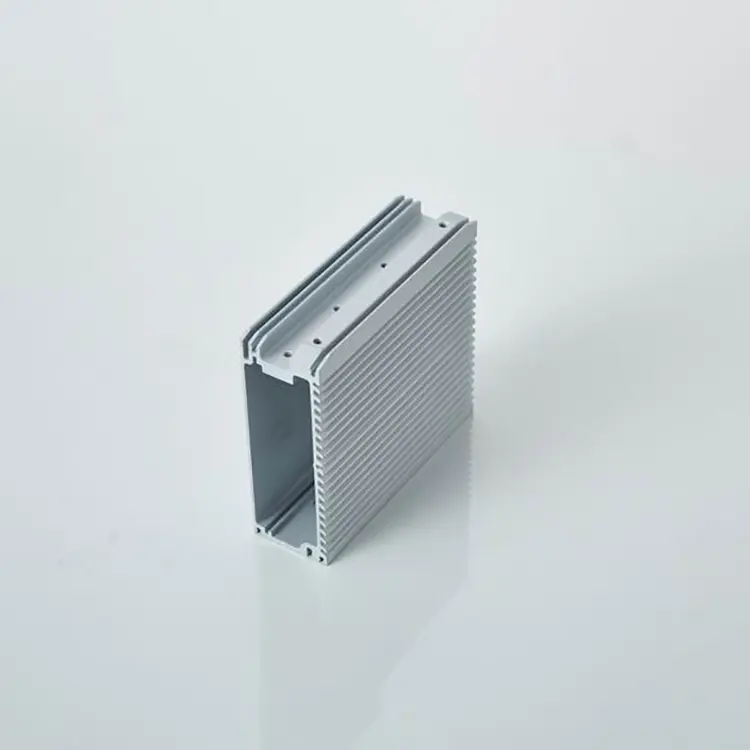 OEM 6063-T5 Matt Silver Aluminum Heat sink Case Customized for Active Noise Cancellation And Automotive Acoustic System Pricelist, Quotes