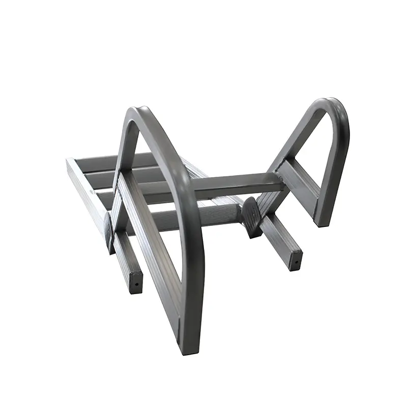 Custom Aluminum swimming pool ladder in high strength 6063-T6 alloy with natural anodize Manufacturers, Pricelist