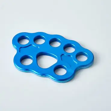 OEM Rope connector-Aluminum climbing accessories in 7075 alloy with blue anodize Factories, Quotes