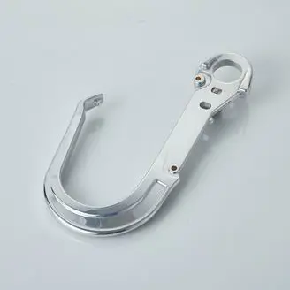 ODM Climbing hook-Aluminum climbing accessories in 7075 alloy with bright anodize Manufacturer, Product