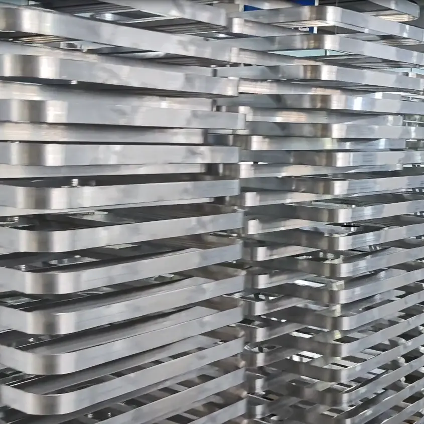 OEM Aluminum frame for mirror in 6063-T5 alloy with multiple anodizing colors Factory, Products