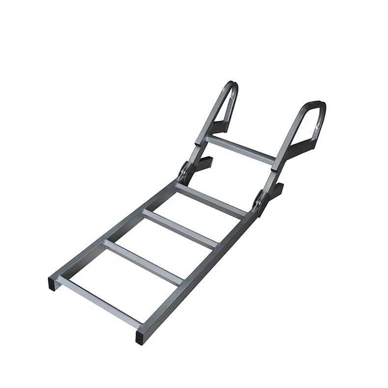 Custom Aluminum swimming pool ladder in high strength 6063-T6 alloy with natural anodize Manufacturers, Pricelist