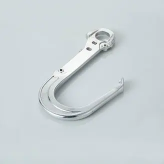 ODM Climbing hook-Aluminum climbing accessories in 7075 alloy with bright anodize Manufacturer, Product