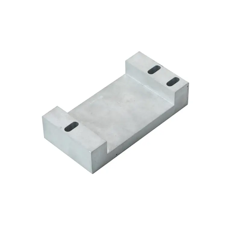 Custom Aluminum CNC part part in 6063-T6 alloy with sandblasted & statin anodized (clear anodize) Manufacturers, Supplier