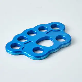 OEM Rope connector-Aluminum climbing accessories in 7075 alloy with blue anodize Factories, Quotes