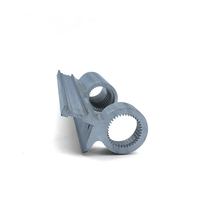 High-Quality High-End aluminum hinge for hydraulic gate closer- extrusion profile in 6061-T6 Alloy with silver anodize Manufacturer, Product