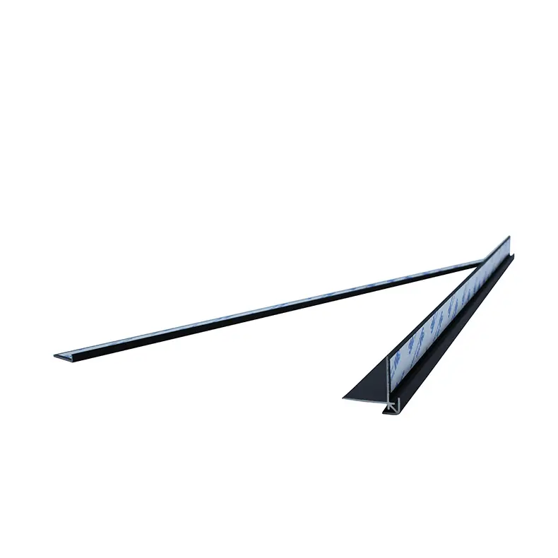 Custom Aluminum corner profiles with 3M tape for wood floor board extrusions in 6063-T5 alloy with anodizing Suppliers, Quotes