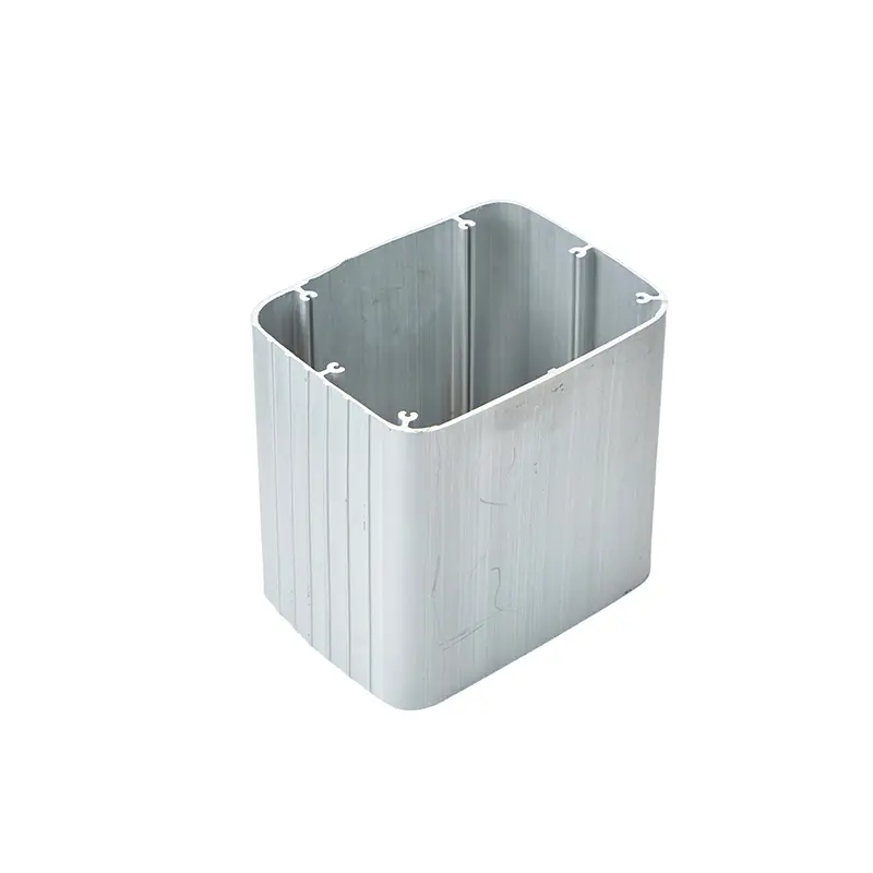 OEM Aluminum case profile for bicycle battery-shaped aluminum tube extrusion in 6063-T5 alloy with natural anodizing Manufacturer, Manufacturers