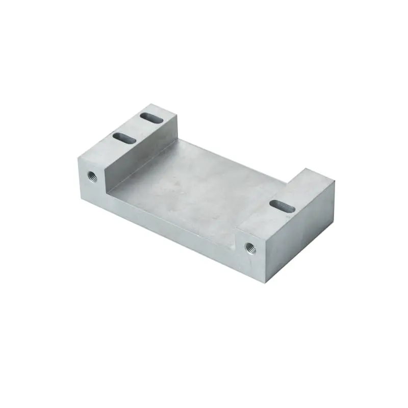 Custom Aluminum CNC part part in 6063-T6 alloy with sandblasted & statin anodized (clear anodize) Manufacturers, Supplier