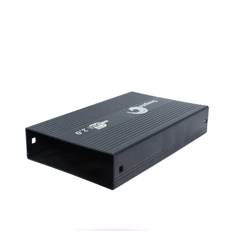 High-Quality 6063-T5 painted case of hard disk with sink screen print Manufacturer, Suppliers