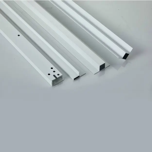 High-Quality Aluminum frames for kitchen cabinet-machined extrusions in 6063-T5 alloy with multiple powder coating colors Manufacturers, Suppliers