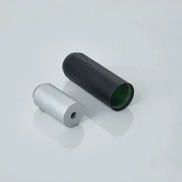Custom Glass door connector-cnc machining parts in 6063-T5 alloy with sandblast & clear anodize Quotes, Products