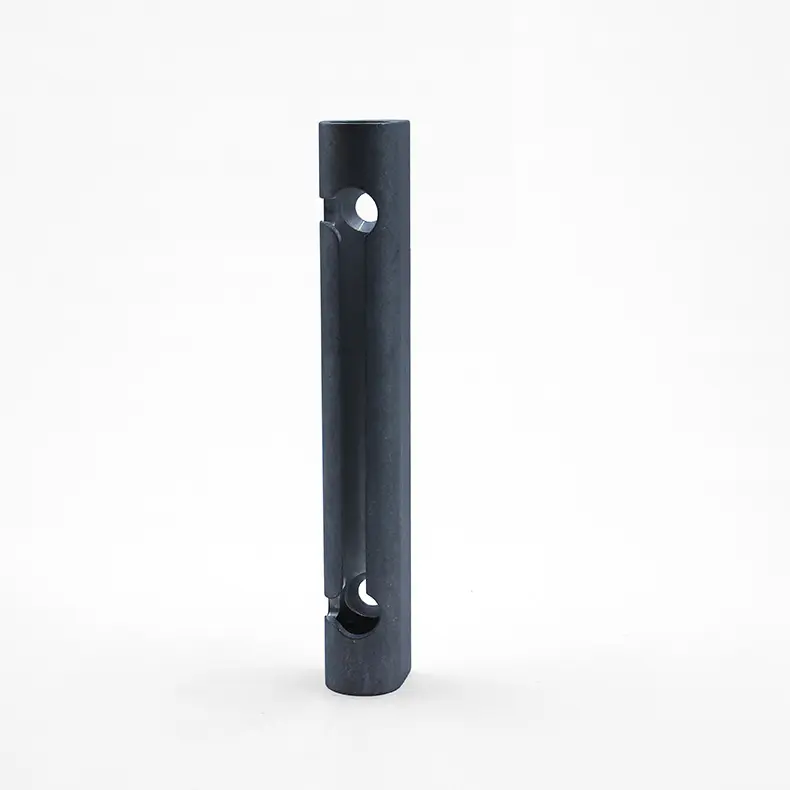 ODM Aluminum part for gate lock-CNC part in 6063-T6 alloy with trembling finish Manufacturer, Factory