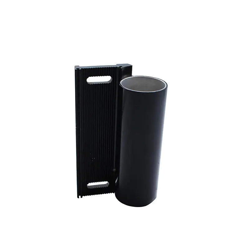 High-Quality High-End aluminum gate closer cylinder- machining part in 6061-T6 Alloy with silver anodize Supplier, Factories