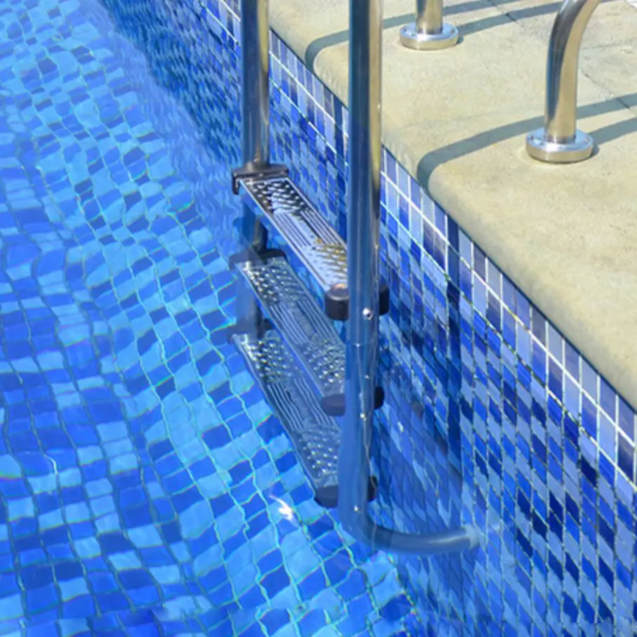 Swimming pool ladder