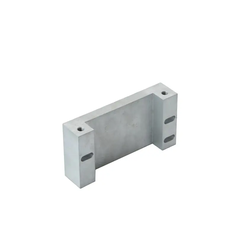 Custom Aluminum CNC part part in 6063-T6 alloy with sandblasted & statin anodized (clear anodize) Manufacturers, Supplier