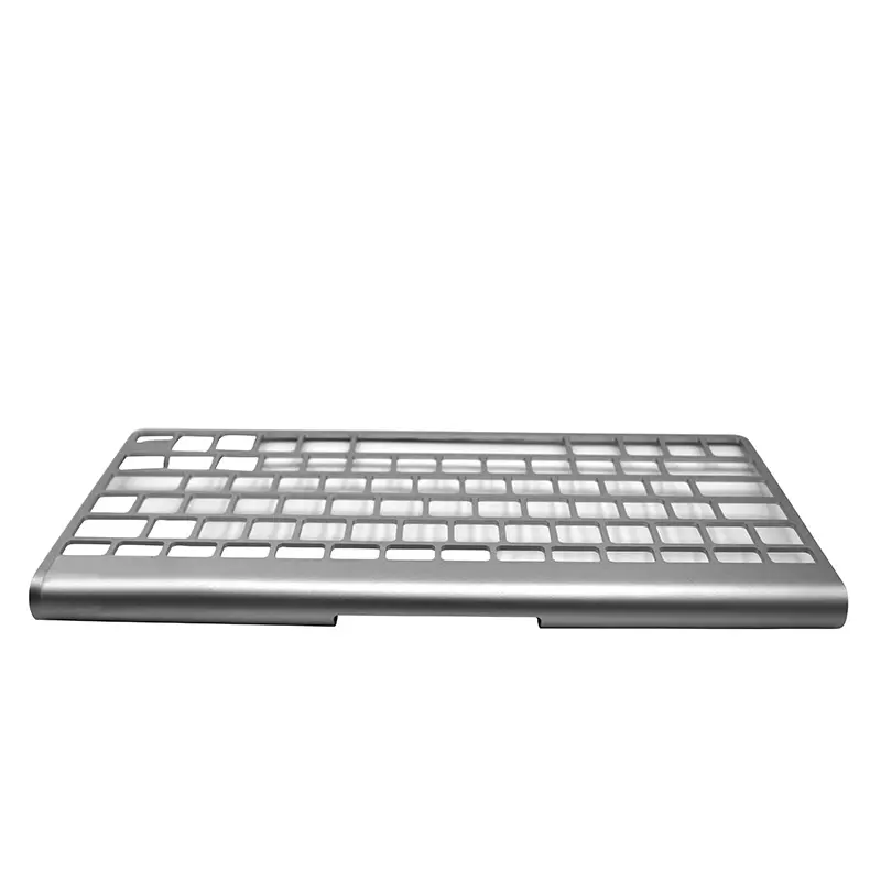 Custom Aluminum body for stylish portable keyboard-stamping part in 6063-T6 alloy with sandblasting and satin anodize Factories, Pricelist
