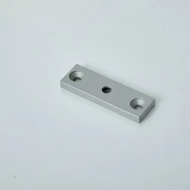 OEM Aluminum part for glass door of shower room-cnc machining parts in 6063-T5 alloy with sandblast & clear anodize Quotes, Products