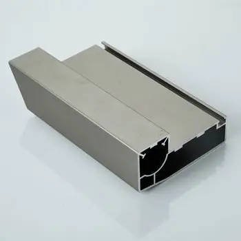 ODM Aluminum profile for furniture with sandblast and champagne anodize Manufacturer, Product