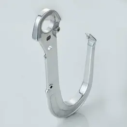 ODM Climbing hook-Aluminum climbing accessories in 7075 alloy with bright anodize Manufacturer, Product