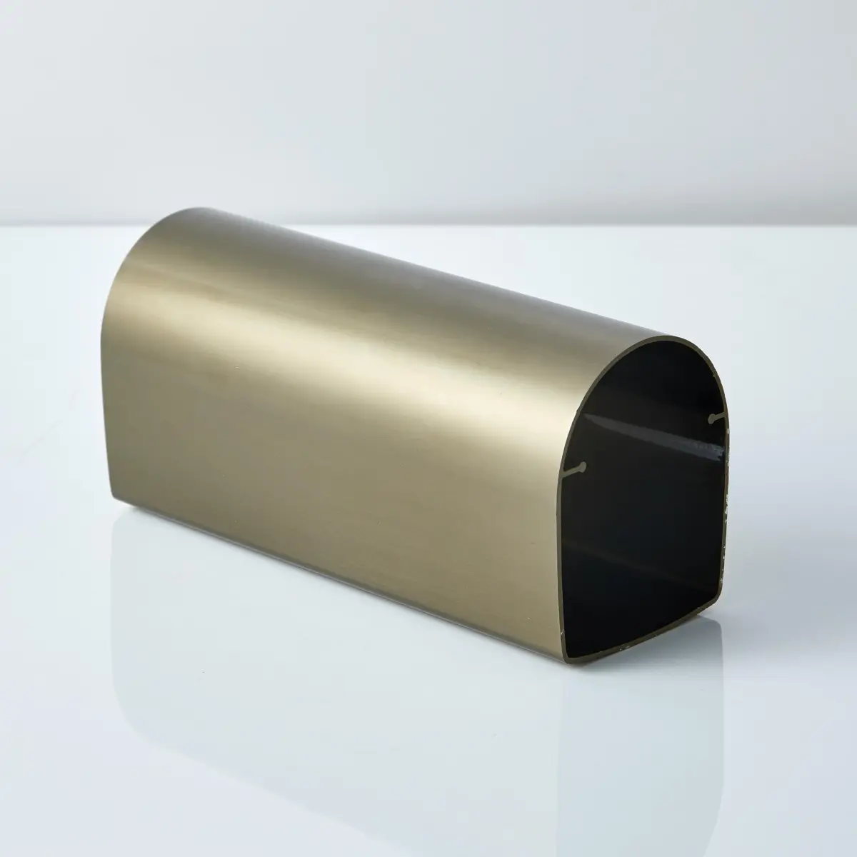 ODM High-End aluminum case for hydraulic gate closer- extrusion profile in 6063-T6 Alloy with bronze anodize Manufacturers, Product