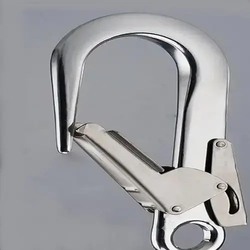 ODM Climbing hook-Aluminum climbing accessories in 7075 alloy with bright anodize Manufacturer, Product
