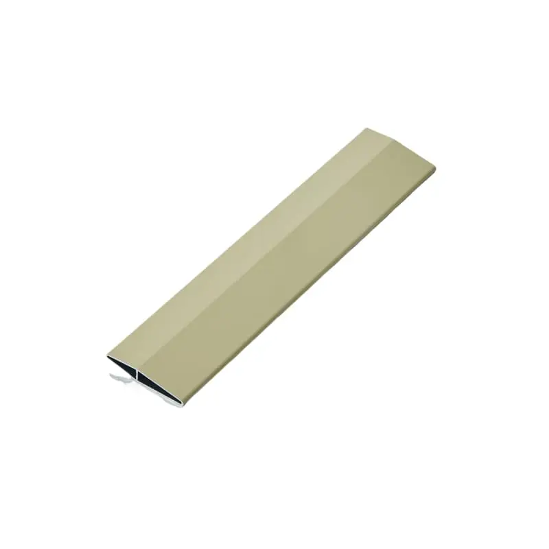ODM Aluminum extrusion profile for guide vane on Environmental Air Conditioner in 6063-T5 alloy with yellow powder coating Suppliers, Pricelist