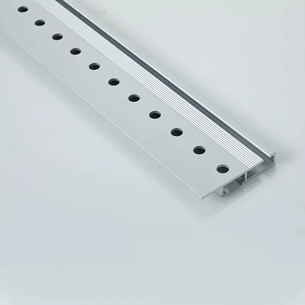 Custom Aluminum Carpenter ruler with silkscreen print in 6063-T5 alloy with natural anodize Manufacturers, Suppliers