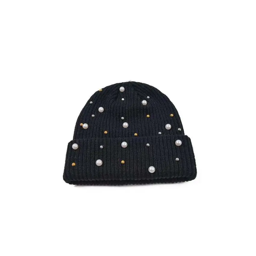 Rhinestone-beanie-hat