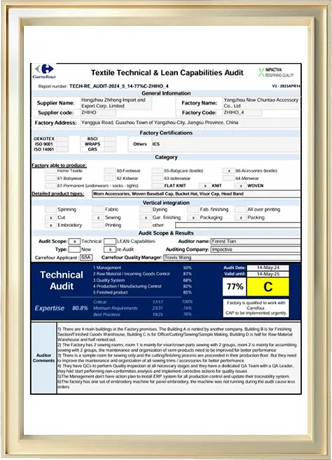 TECH-RE Audit Certification