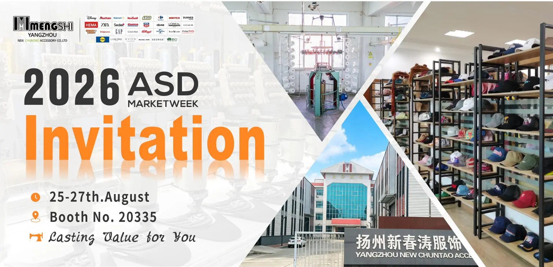 2026 ASD Market Week – Chingtao Custom Hats Exhibition