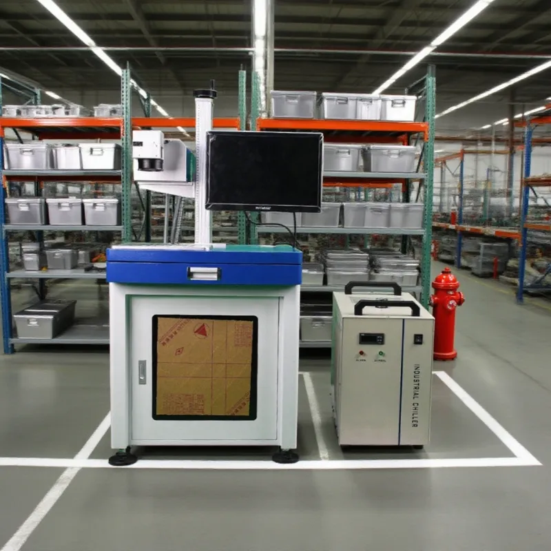 LS-Z359 UV Laser Marking Machine Front View