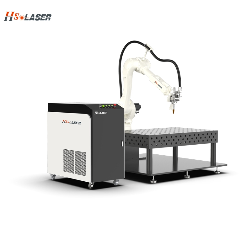 Robot Fiber Laser Welding System 2kw with Seam Tracking for Industrial Metal Fabrication