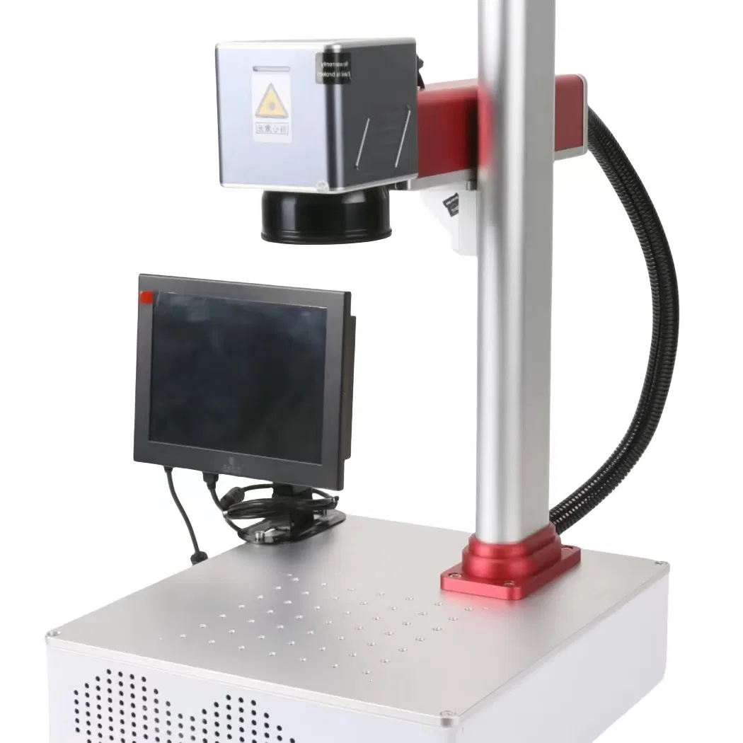 Ra 20W/30W/50W Mini Fiber Laser Marker / High-Speed Dynamic Marking for Titanium-Stainless-Aluminum Alloys / Portable Precision Engraving System with Raycus/Ipg