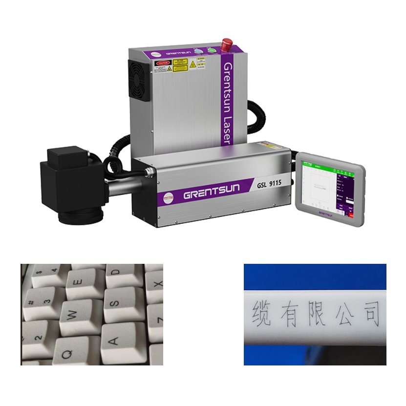 Industrial Silicone Food Containers 15W UV Laser Marking Machine Automotive Packaging Desktop CNC High Speed CE Precision OEM Fast Coding Vinyl