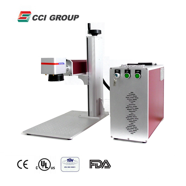 High Speed Fiber Optic Laser Engraver Laser Marking Equipment