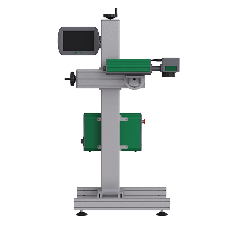 Fiber Laser Coding System for High Speed Automotive/Electronics/Medical/Aerospace Laser Coder for Permanently Mark Onto Ceramics Plastics Matte Metals Rubber