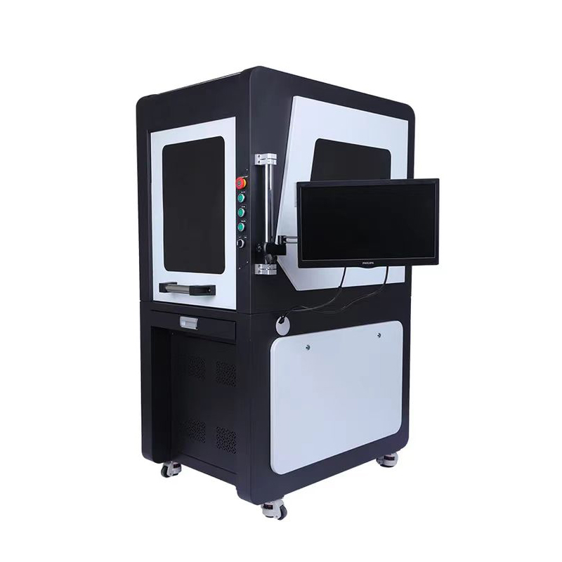 50W 60W 80W 100W Portable Jewelry Gold Silver Brass Metal Plated Rings Jewellery Deep Fiber Laser Engraving Cutting Machine